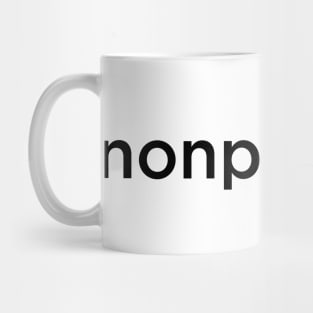 nonplussed - a dictionary word Mug